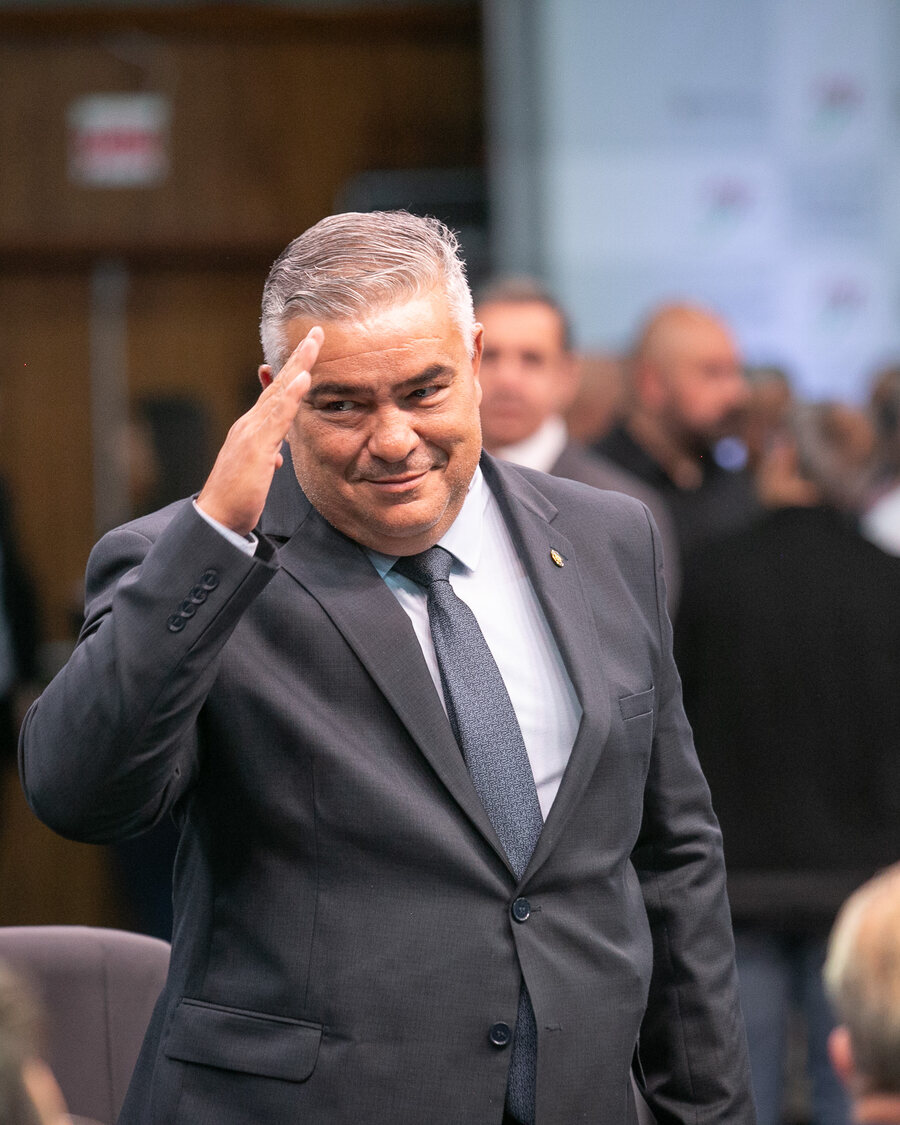Sargento Lima na Assembleia Legislativa de Santa Catarina